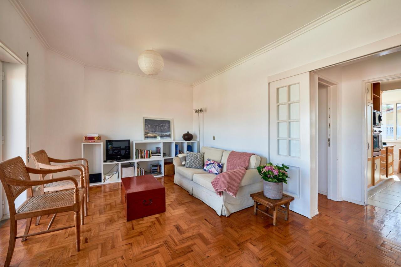 Bright Apartment With Garden In קסקאיס מראה חיצוני תמונה