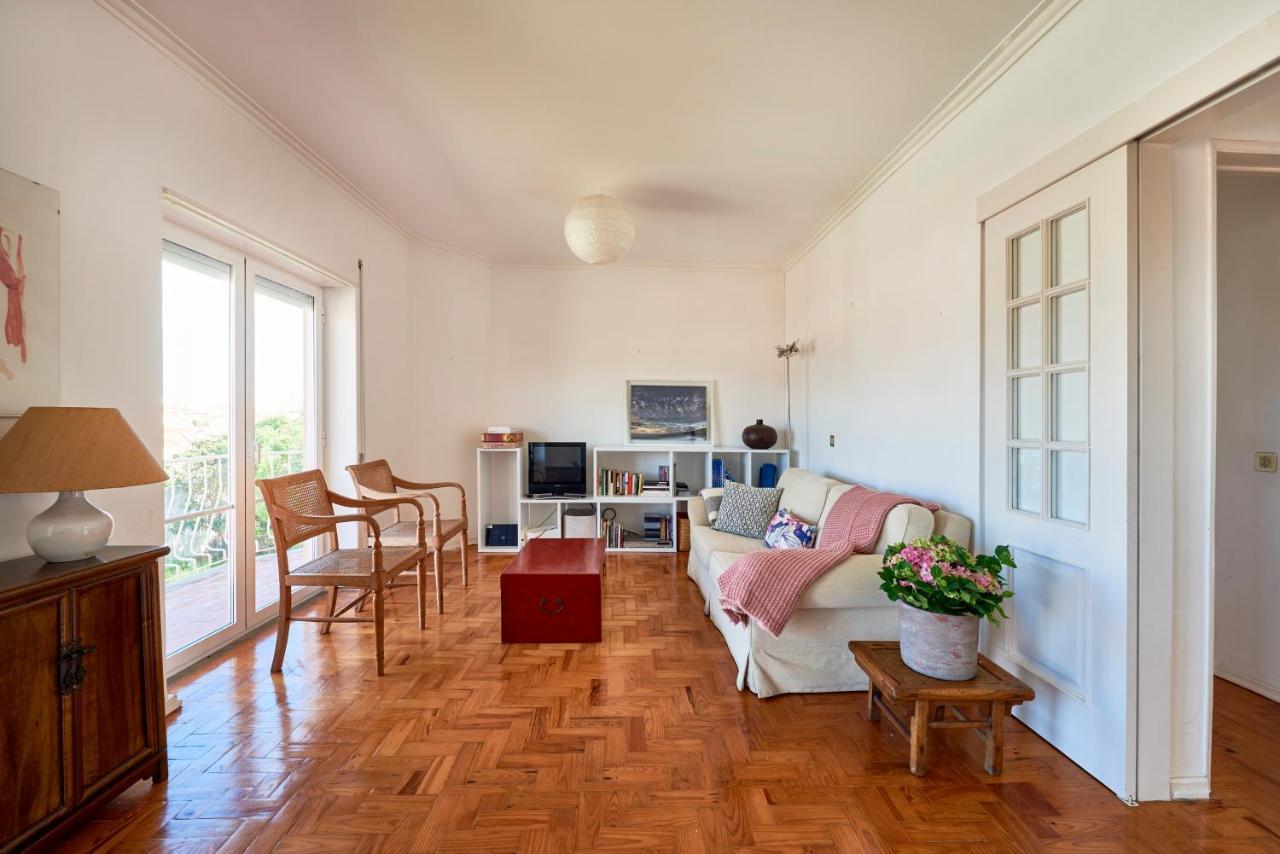 Bright Apartment With Garden In קסקאיס מראה חיצוני תמונה
