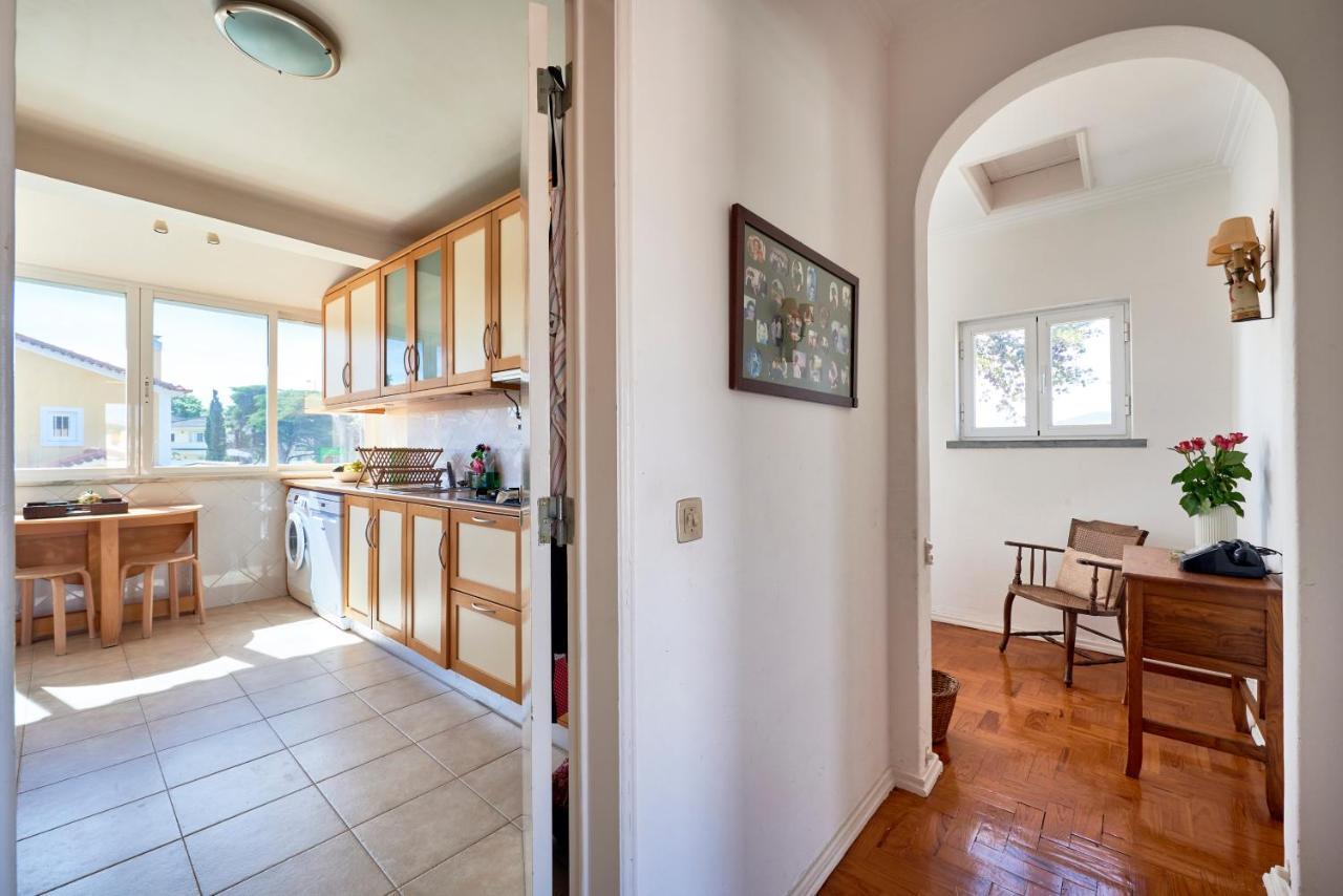 Bright Apartment With Garden In קסקאיס מראה חיצוני תמונה